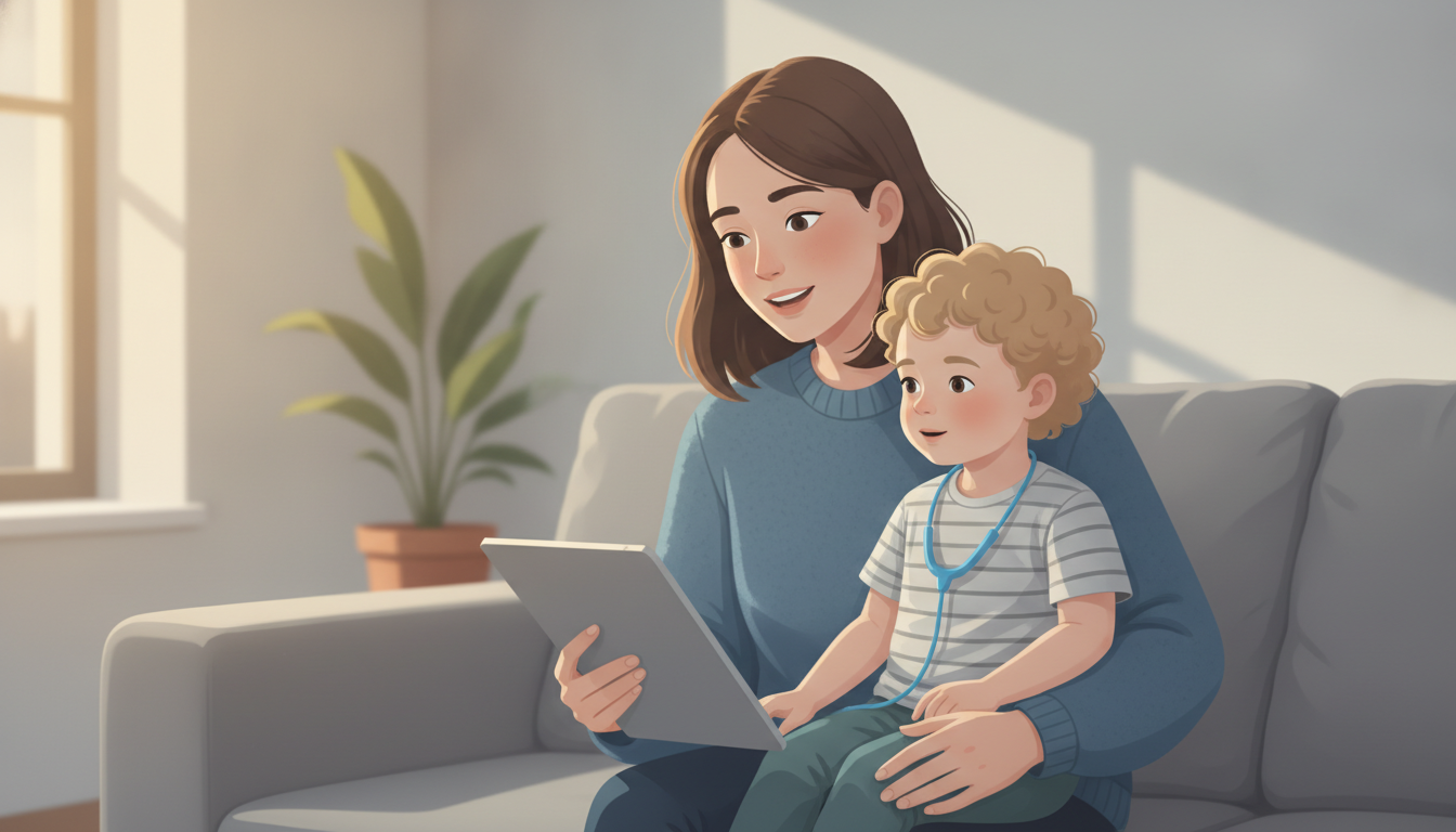 子供の小児科オンライン診療の使い方・始め方の手順